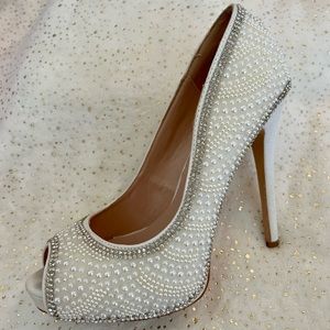 De Blossom Collection Ceternity106 Bling Heels for Prom or Wedding